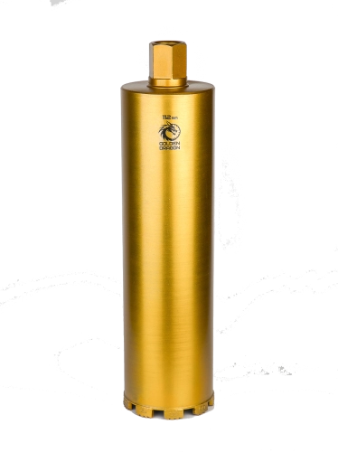 Коронка алмазная 1 1/4" 112/400/9 сегм. по бетону Golden Dragon