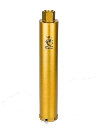 Коронка алмазная М22 063/370 по бетону Golden Dragon