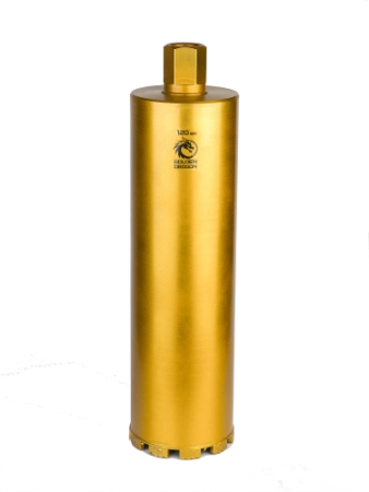 Коронка алмазная 1 1/4" 120/400/10 сегм. по бетону Golden Dragon