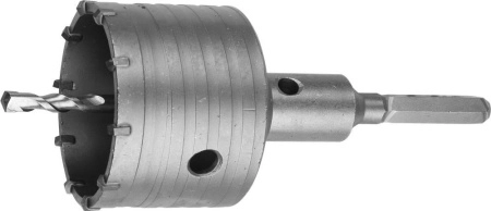 Коронка ЗУБР Ф80мм HEX (2917-80_Z01)