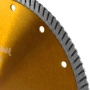 Диск турбо "Желтая линия" для резки бетона, сухой, 125D-2.0T-10W-22.2