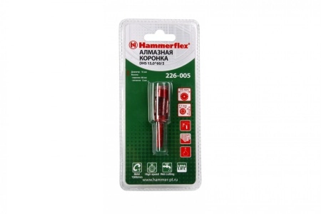 Коронка алмазная DHS 15.0*60/5