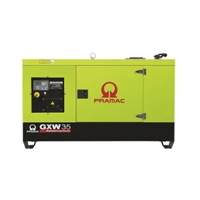 Дизельный генератор PRAMAC GXW35W PRAMAC трехфазный в кожухе