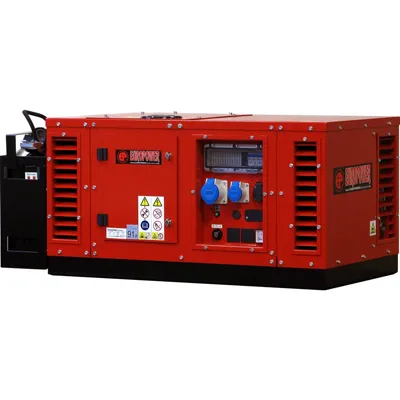 Бензиновый генератор в шумозащитном кожухе EUROPOWER EPS 12000 E