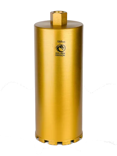 Коронка алмазная М22 132/350 по бетону Golden Dragon