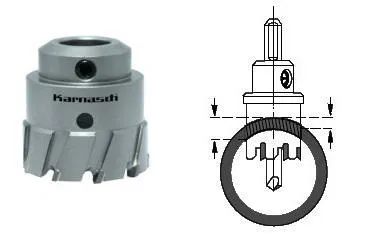 Коронка твердосплавная KARNASCH (20.1130A-068) Ф68мм, L 30мм